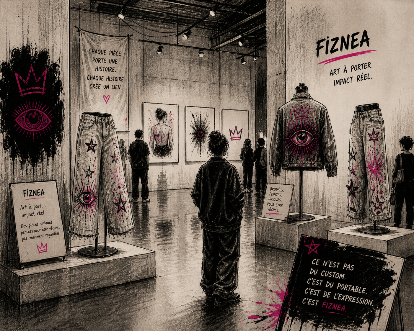 Transformer l'existant : mon projet d'exposition et pour votre garde-robe