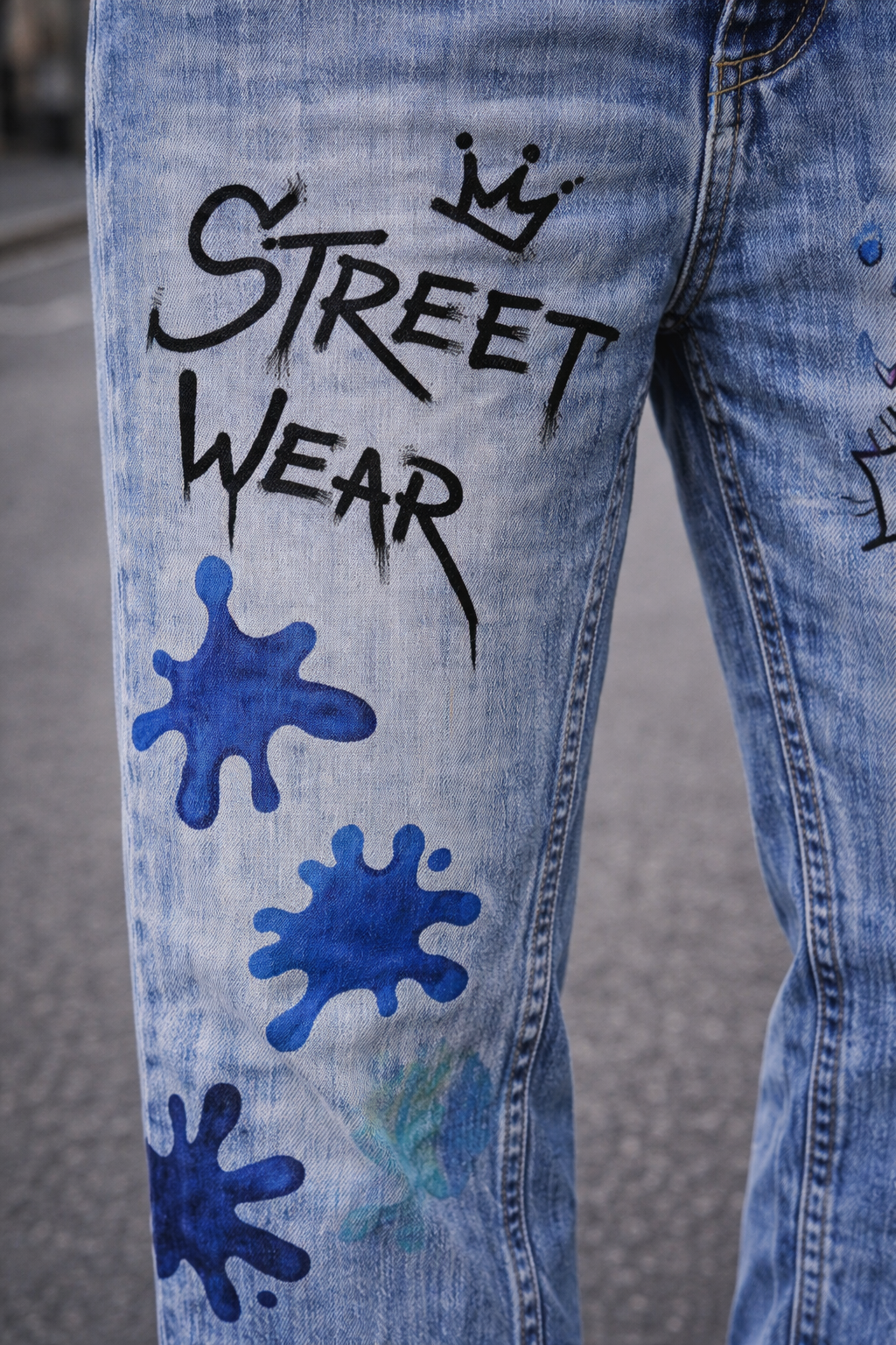 Street art street wear